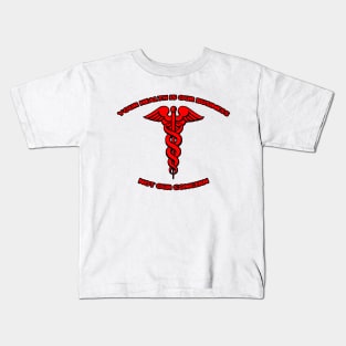 Healthcare Is Not Our Concern - Red Kids T-Shirt